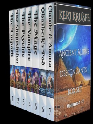 cover image of Ancient Aliens Descendants Box Set Vol 1-7